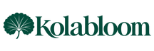Kolabloom — gotu kola leaf and lowercase wordmark